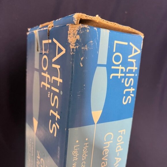 Artist's Loft Fold-Away Aluminum Lightweight Easel Holds Canvases Up to 20" - Picture 8 of 9